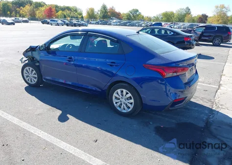 2021 Hyundai Accent Se из США, поврежденный, VIN 3KPC24A6XME131113